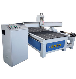 Enrutador de madera CNC con sistema de 4 ejes 1325 1530 con DSP giratorio lateral A18 Syntec Mach3 Control para grabado de cilindro 3D para tallado de madera - Product Image 6