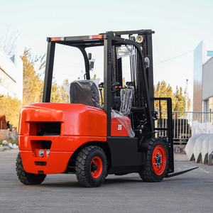 Hydraulic Diesel Stacker with 2-5 Ton Capacity and Operator Seat for Small Truck Use - Product Image 4