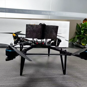 El control remoto de vuelo de cuatro ejes se lanza automáticamente a través de la máquina 7 "10" 13 "15" Fibra óptica S4 Drone - Product Image 1