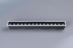 ETL High Render Fixed Recessed LED Linear Grille <strong>Light</strong> 2W 5W 10W 20W 24W 30W Recessed 3CCT 5CCT Tunable Colorful Reflectors - Product Image 5