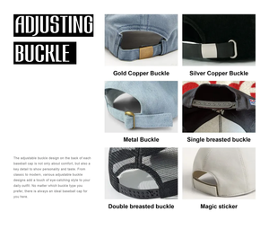 หมวกกีฬาแบบมีรูเจาะรูผ้าโพลีเอสเตอร์แห้งเร็วออกแบบโลโก้ได้ตามต้องการ - Product Image 5