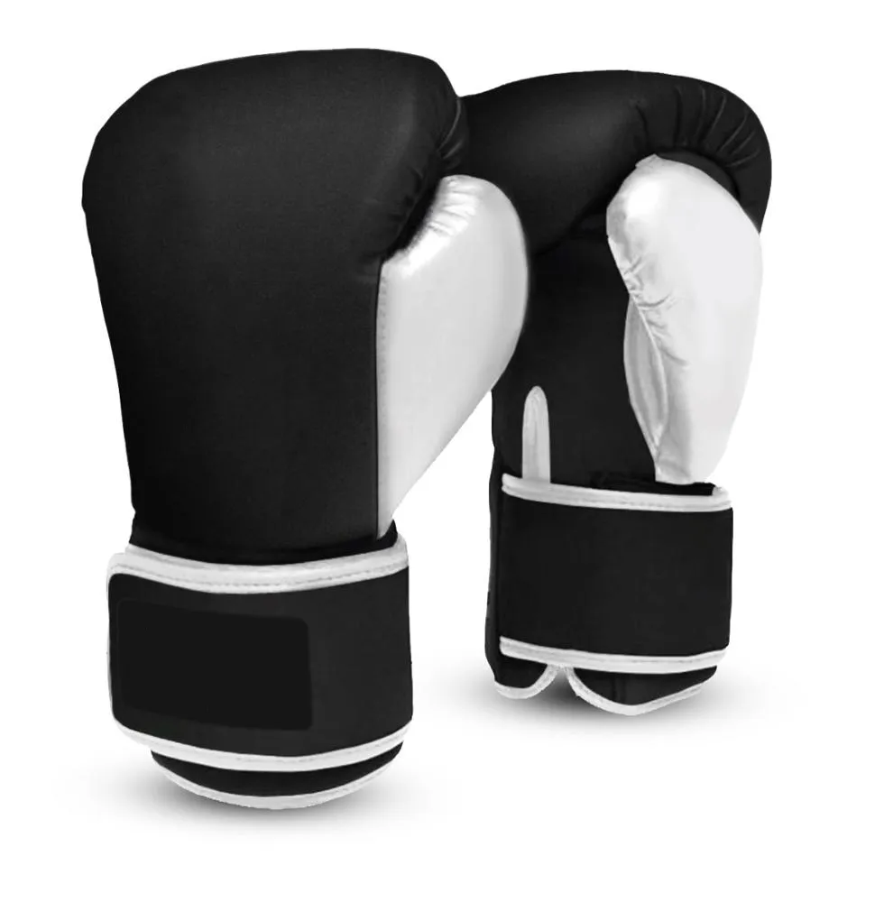 Beste Qualität Boxhandschuhe Trainingskleidung Leder hergestellt schwarz gefärbte Handschuhe für Boxen mit individuellem Logo OEM-Dienst Design