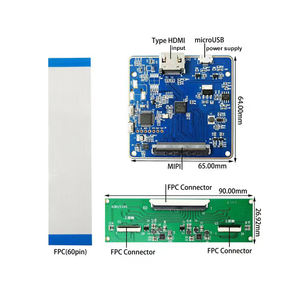 3,81 дюймов, ЖК-модуль, 1080*1200, квадратный цвет, Oled дисплей, Mipi-Hd mi, двойной экран, плата драйвера, тот же/другой дисплей - Product Image 1