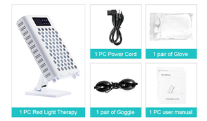 อุปกรณ์บำบัดด้วยแสงสีแดงแผงใบหน้าโคมไฟ LED ขาตั้งไฟฟ้าปรับแต่งความยาวคลื่น PDT นำใกล้แสงอินฟราเรดแสงสีแดง - Product Image 6