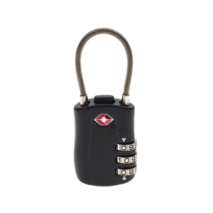 YH1546 yeni 3 haneli TSA gümrük kodu kilidi kalın çelik tel kombinasyonu anti-hırsızlık çinko alaşım şifre soyunma asma kilit seyahat için - Product Image 1