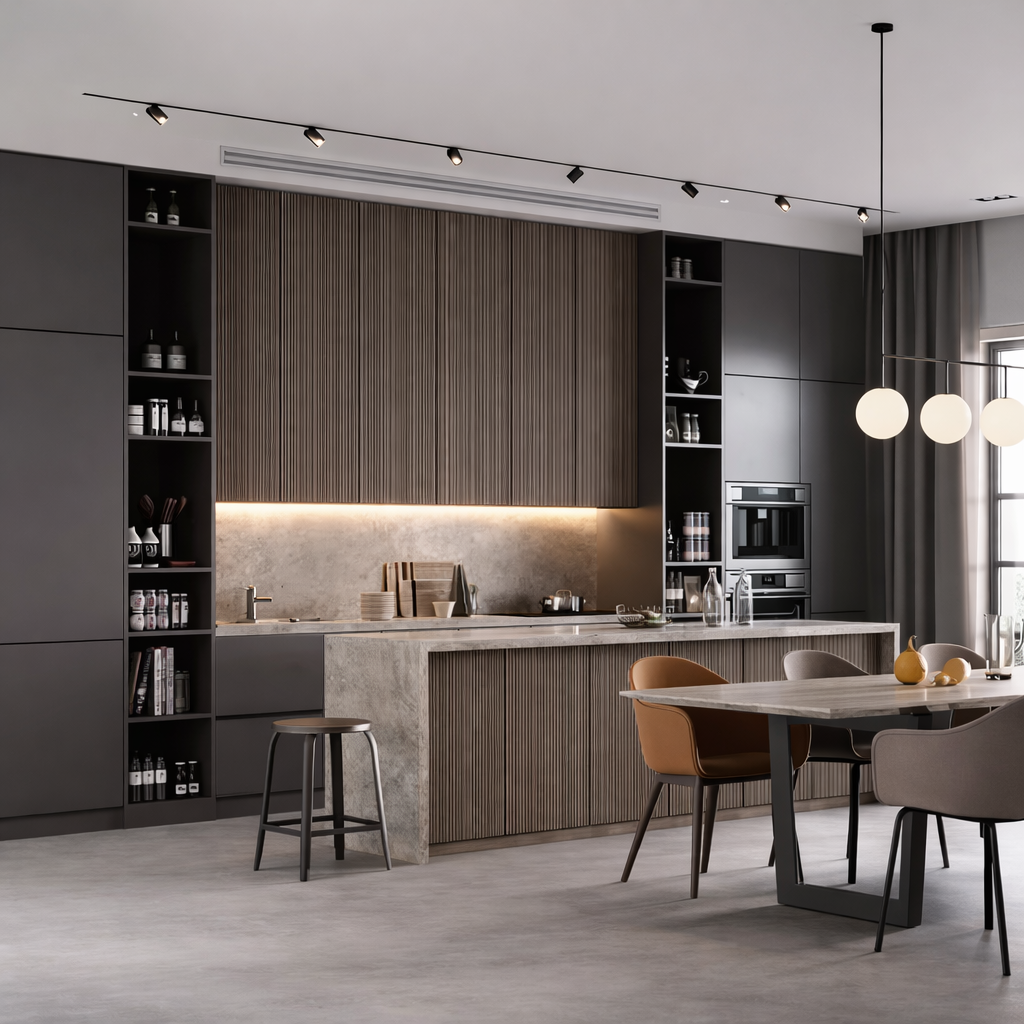 Meuble de cuisine de luxe