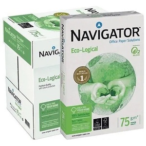 Navigator A4 80gsm Copy Paper 5 <strong>Reams</strong> Per <strong>Box</strong> - Product Image 1