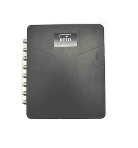 Lettore uhf rfid arduino a lungo raggio 8 porte UHF RFID lettore con chip Impinj per sistema di temporizzazione 8 porte uhf lettore rfid