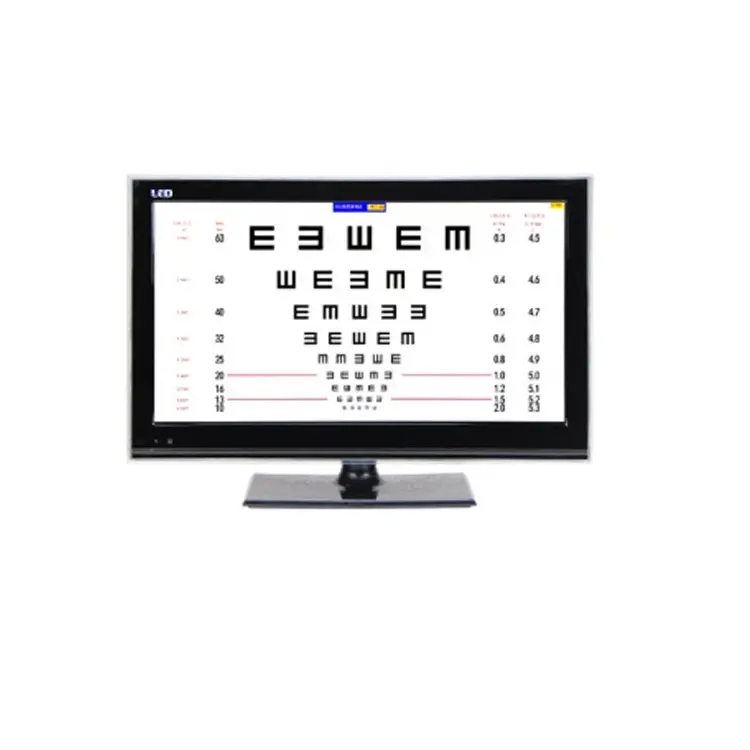 Digitales Seh-Akutitätsdiagramm Augenuntersuchung LED Fernsichtdiagramm