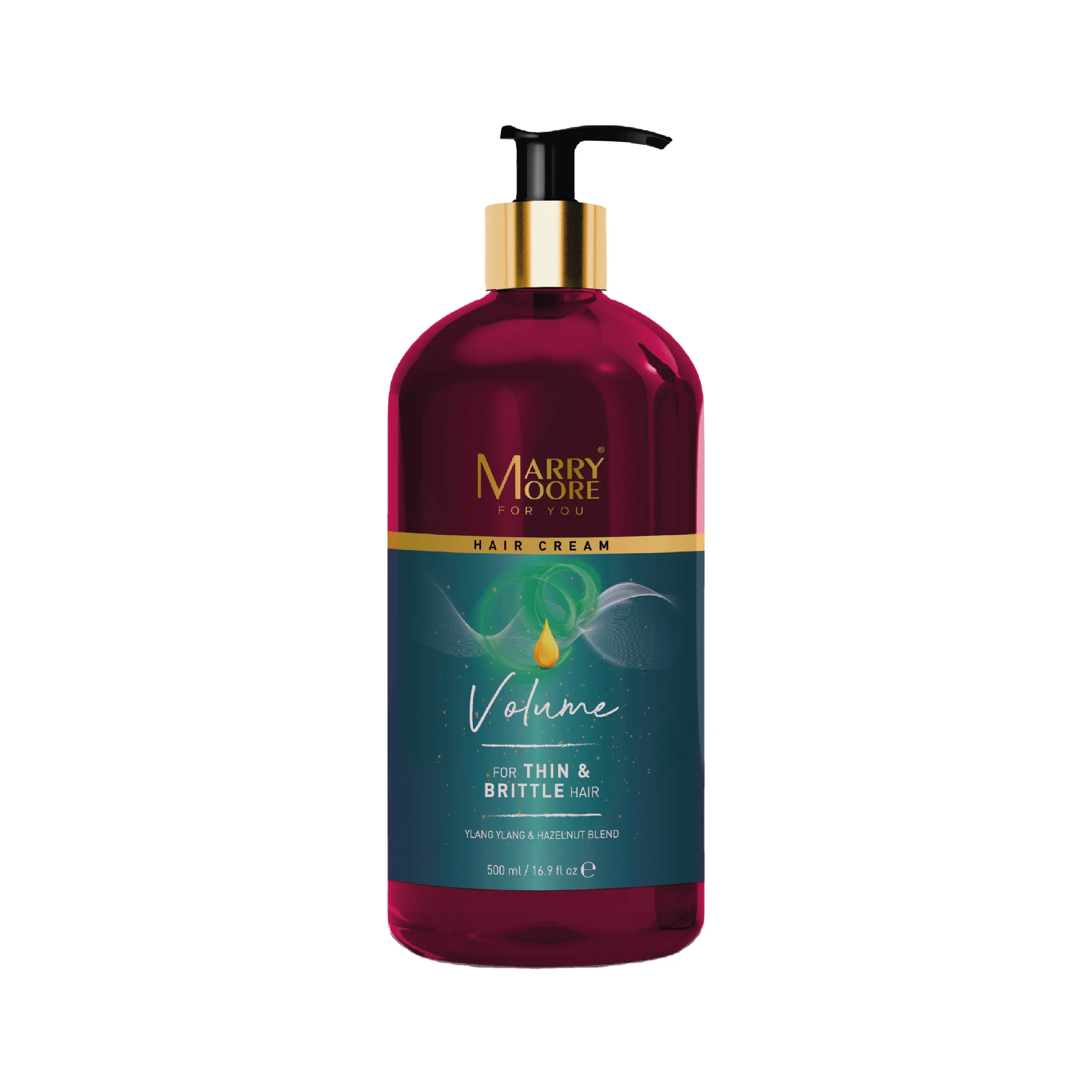 Marry moore-500ml de cabelo fino e britânico, com ylange perucas creme de mistura de volume para cabelos