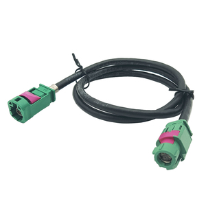 Hsd lá màu xanh lá cây E mã hóa 4pin tốc độ cao LVDS video dòng cáp GPS MIB Màn hình dacar535 4-core cáp cho VW BMW Audi Mercedes - Product Image 2