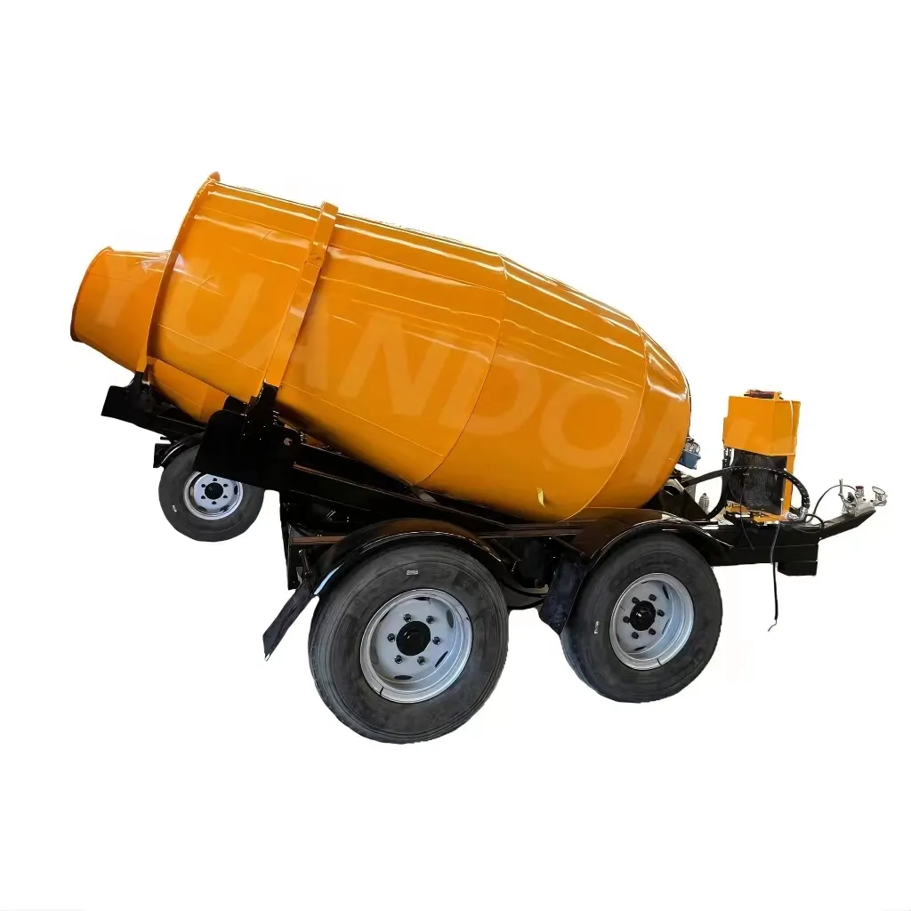 Autocarro autocaricante per betoniera Mobile per cemento serbatoio di miscelazione tamburo di retromarcia per la distribuzione