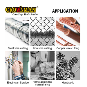 CROWNMAN Holding el aracı çok fonksiyonlu 6 "/7"/8 "evrensel karbon çelik kesici pense kombinasyonu kesme pense - Product Image 5