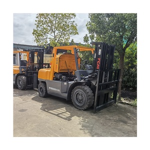 中古5トンTCMフォークリフトCPCD50/TCM 100/TCM20上海で高品質