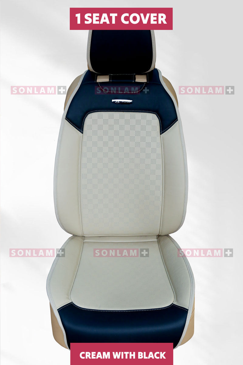 ที่นั่งคนขับ 1 ที่นั่ง - สีครีมกับสีดำ