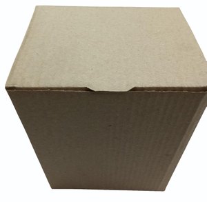 Küçük Tuck üst oluklu mukavva kutu kahverengi 6.1x5.9x7.5 inç Model 5507-geri dönüştürülmüş malzemelerle taşınabilir su geçirmez - Product Image 1
