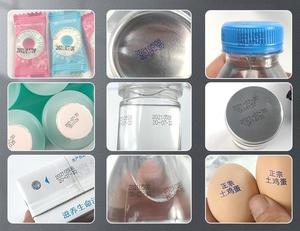 Tragbare Mini-Batch-Codier maschine-Handheld-Tinten strahl drucker für schnell trocknendes Verfalls datum, Chargen nummer und Eier markierung
