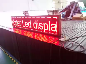 DIP modulo schermo LED esterno rosso monocolore P10 per Display a LED messaggio in esecuzione - Product Image 3