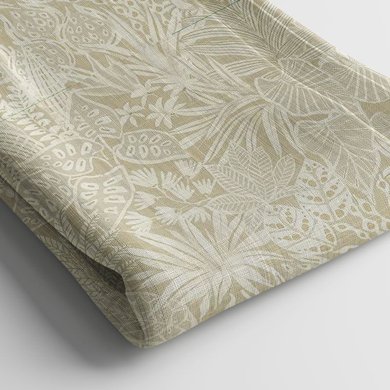 Print Tencel Linen Woven Fabric