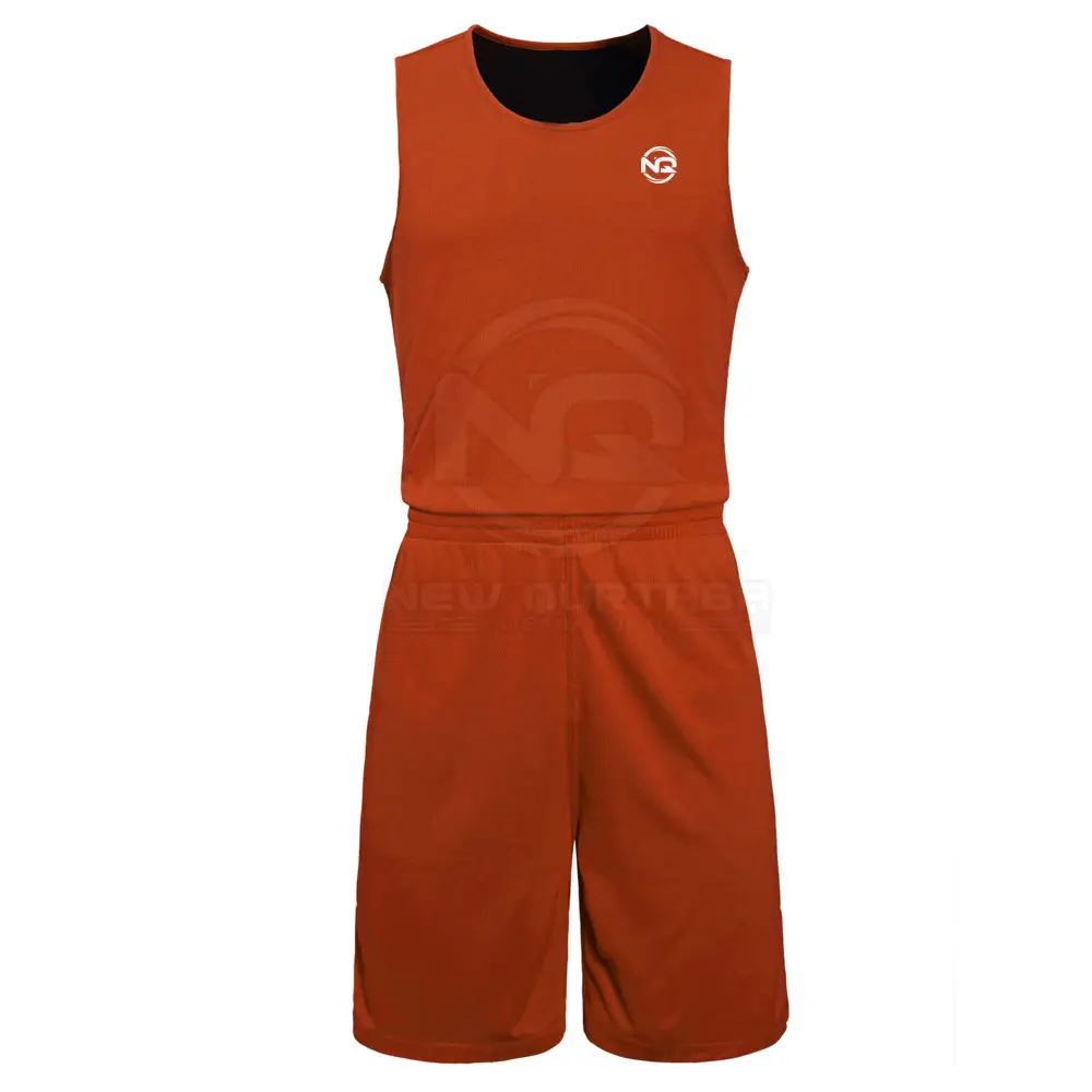 민소매 뜨거운 판매 농구 유니폼 디자인 자신의 로고 남여 공용 농구 유니폼