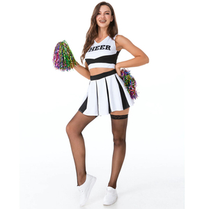Custom Children Sublimation <strong>Pink</strong> Rhinestone Performance Spandex Allstar Youth Leading Kids All Star <strong>Cheer</strong> Practice Wear Uniform - Product Image 1