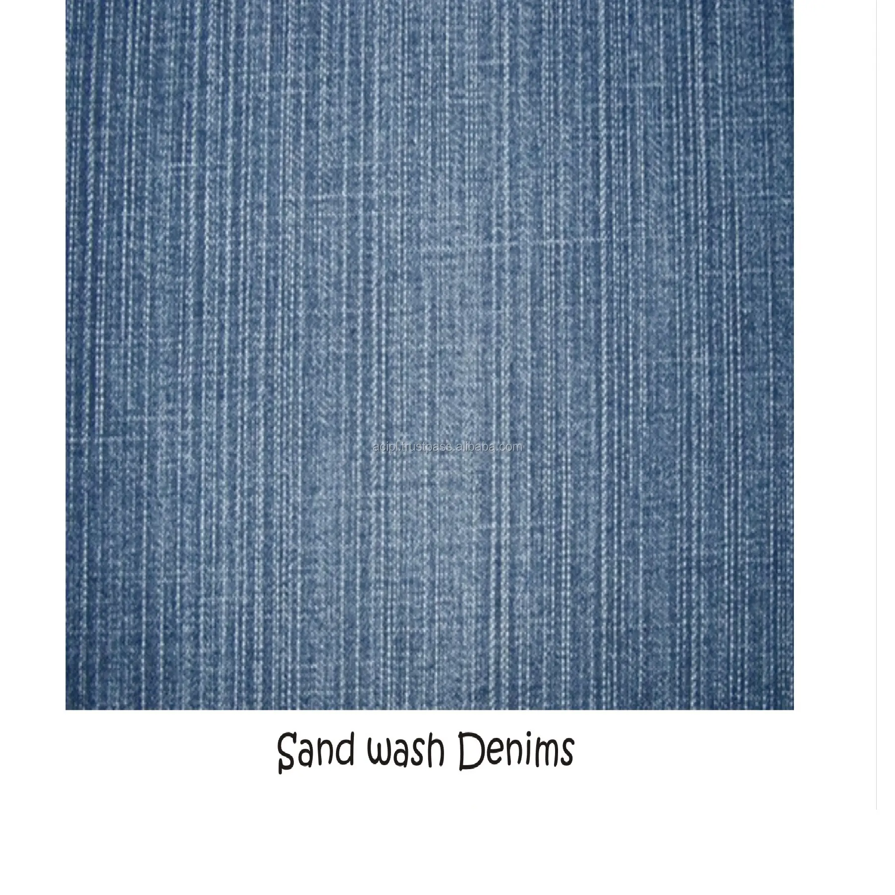 Klasik mavi renkli Premium kaliteli Denim kumaş, toplu ambalajda mevcut denim ile ilişkili en yaygın renk