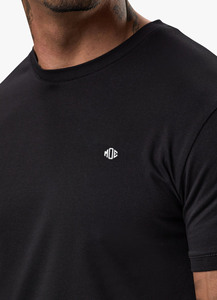 Özel erkek ağır T-Shirt ile lüks Mock boyun hızlı kuru spor gömlek boy ve özel baskı logosu için boş - Product Image 4