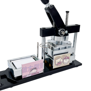 เครื่องผลิตกระดุมแม่เหล็ก80*53มม. เครื่องผลิตป้ายแม่เหล็กติดตู้เย็นทรงสี่เหลี่ยมแบบทำมือ - Product Image 5