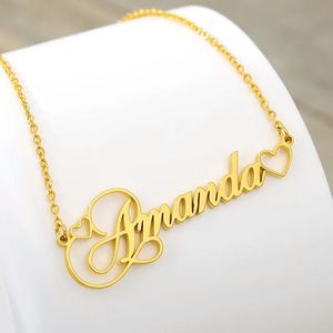 Handmade Customized <strong>Name</strong> Necklace English - Product Image 4