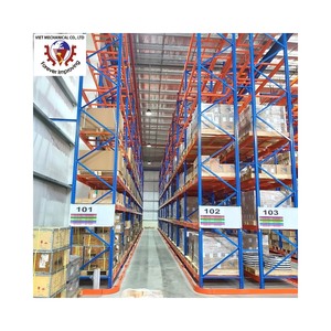 Precio al por mayor VNA Almacén Almacenamiento Sistema de estantería de palets de metal con ayuda a optimizar el espacio de almacenamiento en la sala de almacén - Product Image 1