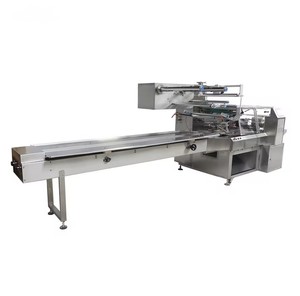 Alta Velocidade Versátil Padaria Sabões Embalagem do Produto Top Roll Film Alimentação Multi Funcional Horizontal 350 mm Flow Wrap Machine