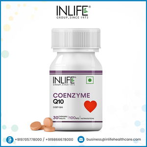OEM sağlık takviyesi 100mg koenzim Q10 veya Coq10 takviyesi çiğneme tabletleri yüksek kalite üst sınıf - Product Image 2