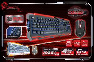 Combo Set Rainbow Backlit <strong>Mouse</strong> Macro <strong>Function</strong> Setting Wired Mechanical Gaming <strong>Keyboard</strong> <strong>Mouse</strong> - Product Image 6