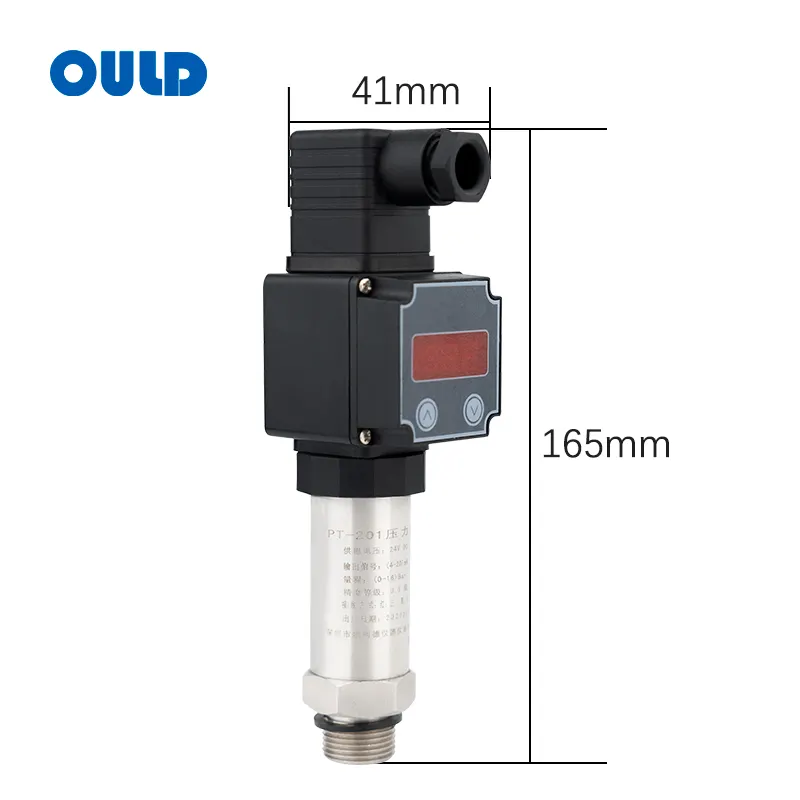 OEM Pressure Measuring Instruments Water Pressure Sensor 4-20mA Universal Smart IP68 Pressure Transmitter