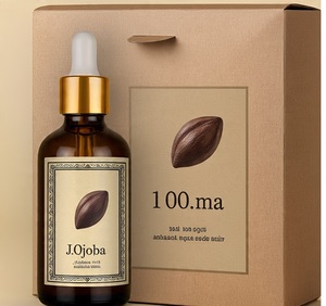 100% saf Jojoba çekirdek yağı soğuk preslenmiş | Saç için doğal yağ, cilt ve güzellik | Toplu toptan OEM ODM özel etiket - Product Image 5