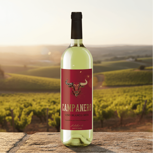 Campanero, trắng khô, airen và macabeo, rượu vol 11%, cấp Nhập Cảnh, 0,75lt, từ castilla La Mancha. - Product Image 6