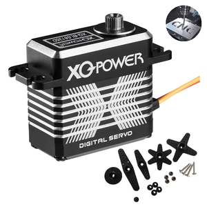 Servo 35kg HV Roboter-Servo mit hohem Drehmoment 180-Grad-Metallgetriebe Kernloser Motor Bürstenloser digitaler Servo für RC-Roboter Arduino