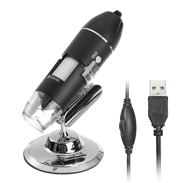 Appareil photo numérique Microscope USB Grossissement 1600X