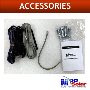 LVX6048WP 6kw 48v 120v 240v MPPソーラーMPPTソーラー充電器120A最大PV入力600 VDCハイブリッドソーラーインバータ2 PV入力IP65 BMS sup - Product Image 5