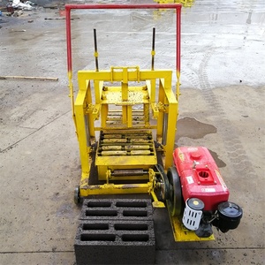 Professional Mobile <strong>Block</strong> <strong>Machine</strong> Concrete Cement <strong>Block</strong> Making <strong>Machine</strong> Low Price Used Engine Electric Single Phase - Product Image 6