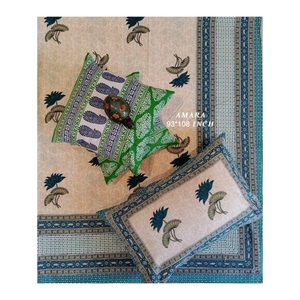 Amara & Masakali 93x108พร้อมปลอกหมอนอิงมือ2ชิ้นผ้าปูเตียงขนาดควีนไซส์พรีเมียมคอลเลกชัน AMBS070ล่าสุด - Product Image 5