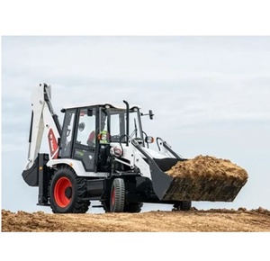 Bobcat retroexcavadora cargadora para la venta confiable versátil máquina perfecta para excavar carga paisajismo y construcción - Product Image 3