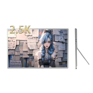 High Light 13.3 Inch 2.5k LED 100% SRGB Portable Foldable <strong>Monitor</strong> IPS 400cd/m2 <strong>Built</strong>-<strong>in</strong> Speakers for PC <strong>Computer</strong> - Product Image 1