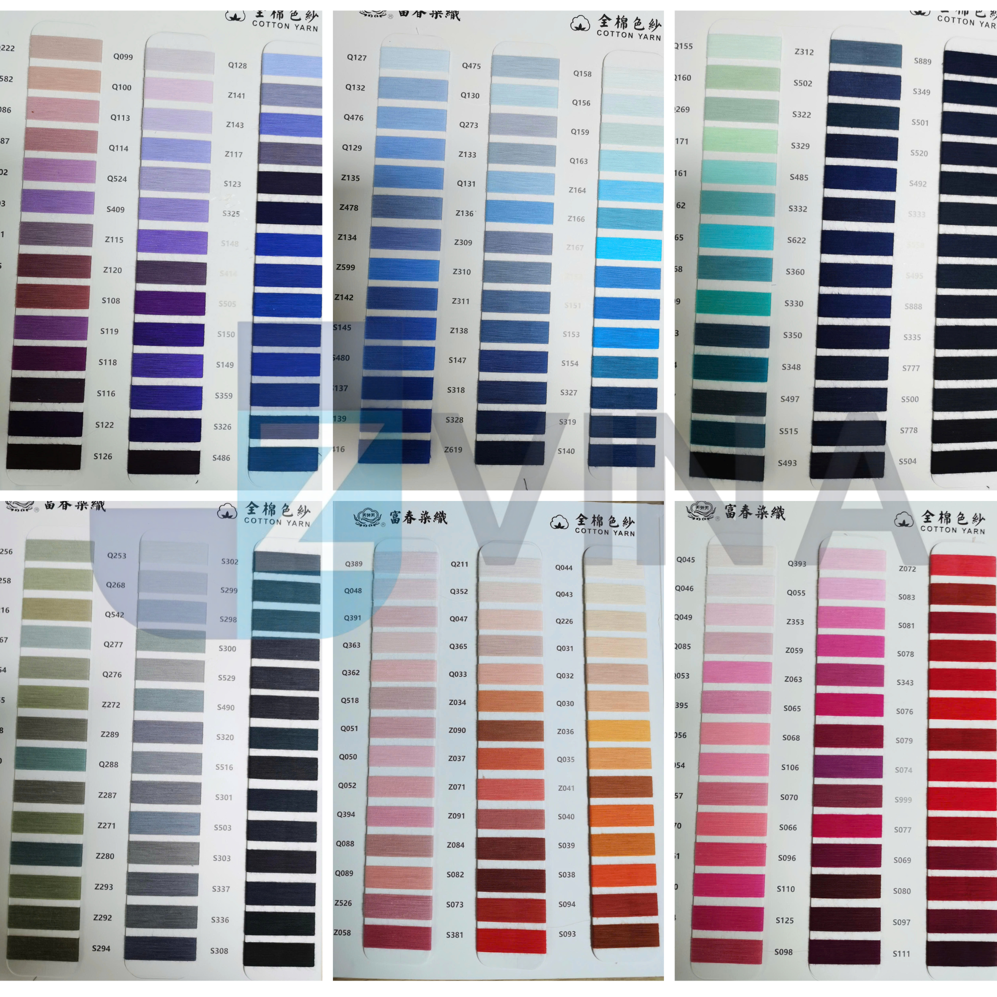 Toutes les couleurs