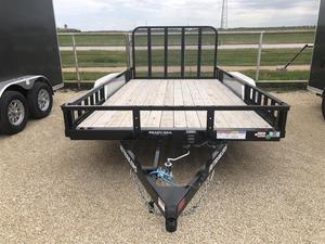 自卸拖车拖车10 'x 6' 景观单轴自卸拖车 - Product Image 5