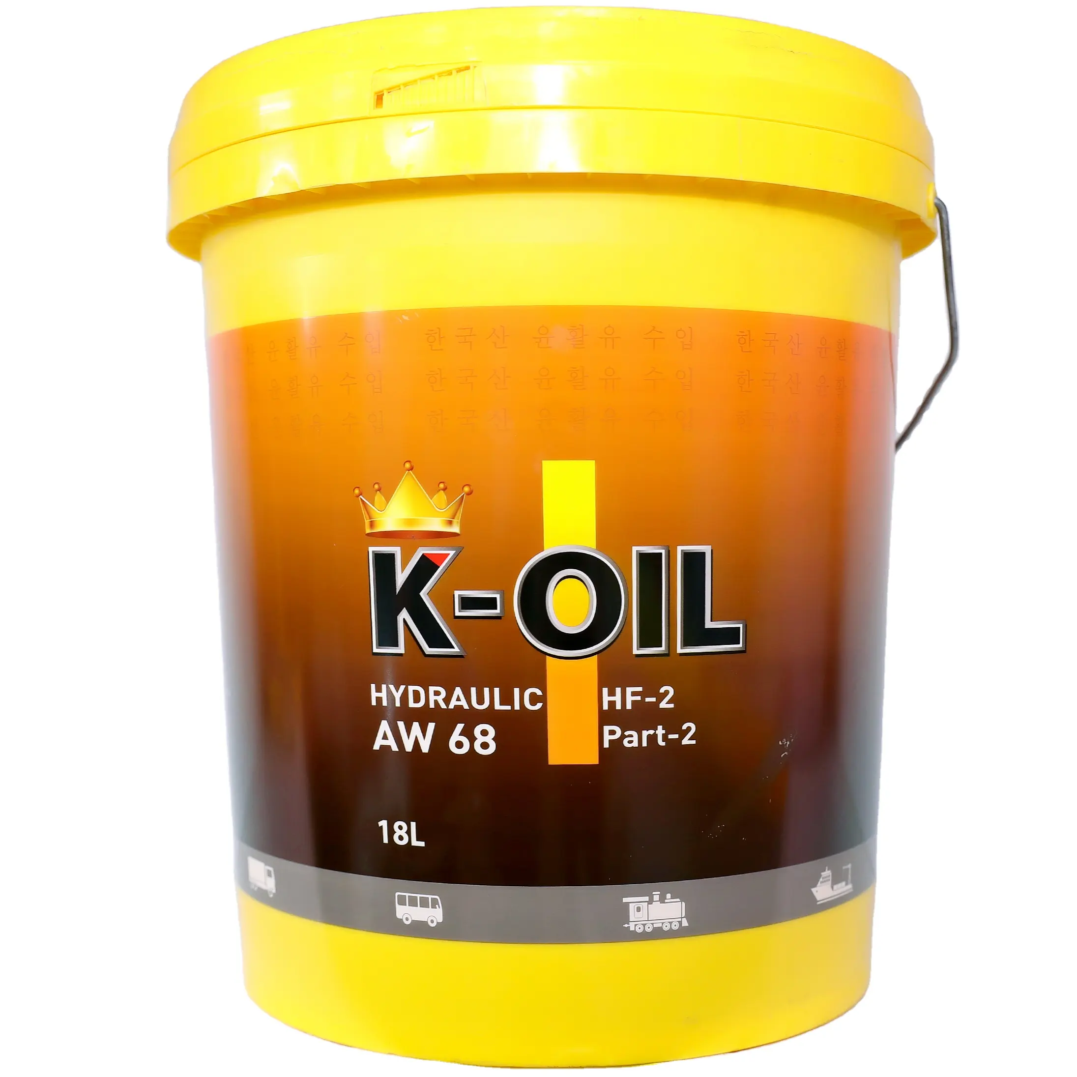 K-oil hidráulico AW68 aceite hidráulico y precio de fábrica Aplicación camión pesado de alta calidad hecho en Vietnam