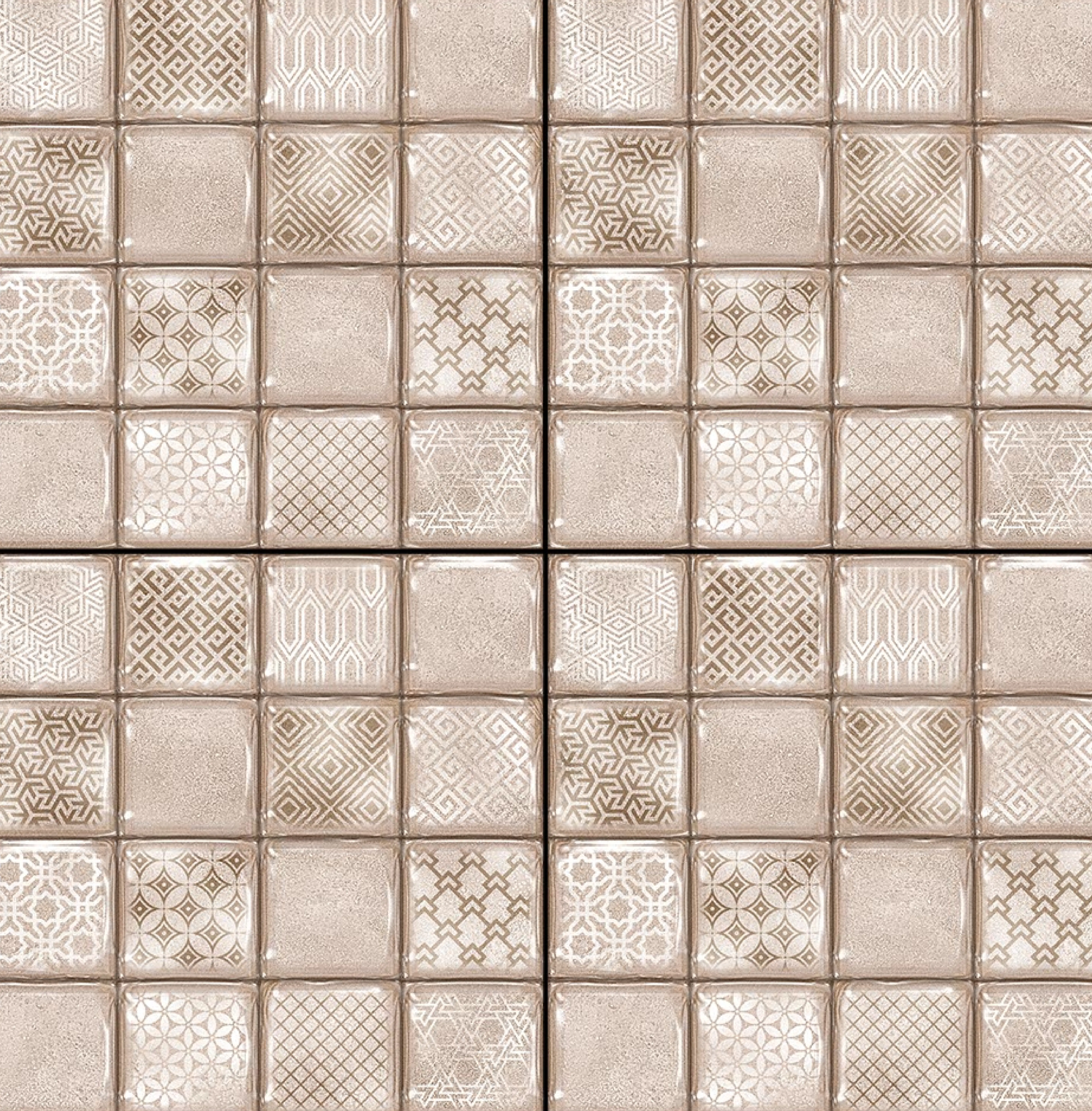 Azulejos vitrificados de cerámica hechos en la India, en tamaño de 600x600mm, con serie mate marroquí utilizado para el hogar y la Oficina