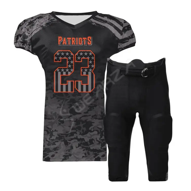 Sublimación personalizada, uniforme de camiseta de fútbol americano, uniformes de camiseta de liga de fútbol americano para hombres americanos de NFL con personalización de logotipo