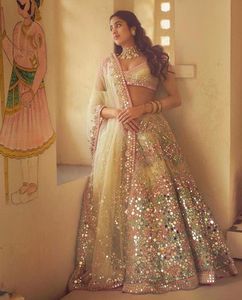 <strong>New</strong> Arrived Now in Trend Designer <strong>Lehenga</strong> Top in <strong>New</strong> Fancy Style Heavy Faux Georgette Material and 5mm Sequence Embroidery Work