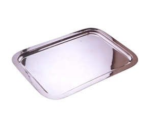 矩形镀银托盘 - Product Image 1
